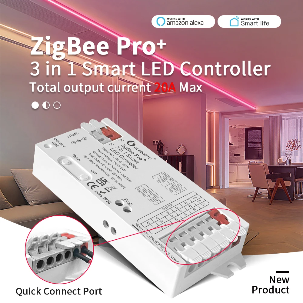 Zigbee Coordinator Stick - Gledopto zigbee 3,0 pro 3 in