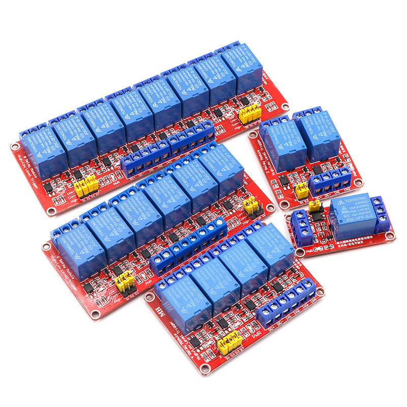 1/2/4/8-Kanal-Relaismodul mit  – Relay 8 Channel Board Bewertung und Preis